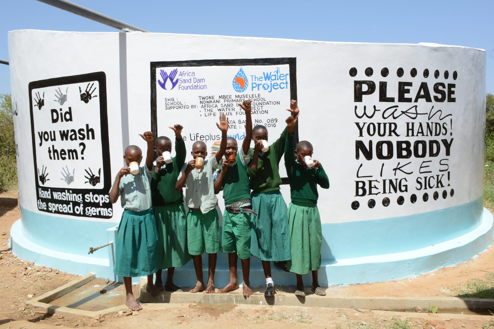 School Water Tanks — Ndwaani Pri Tank