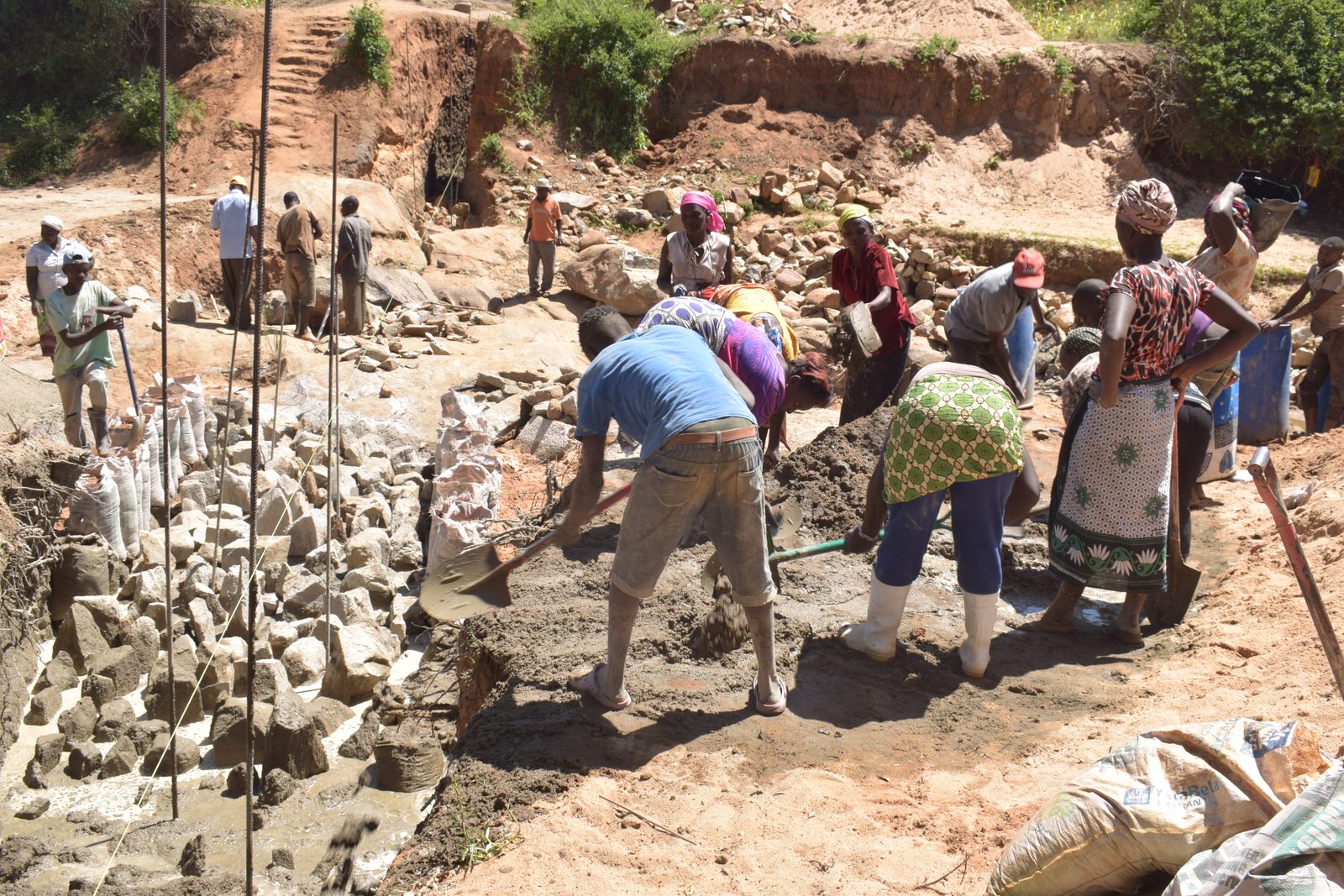 Sand Dam Construction — SD Construction