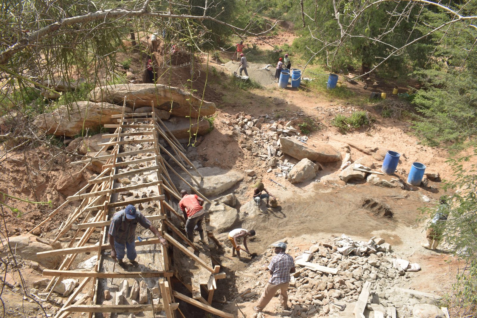 Sand Dam Construction — SD Construction