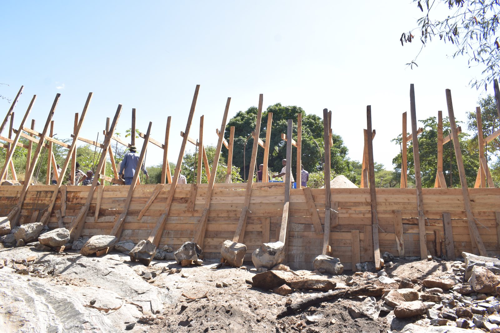 Sand Dam Construction