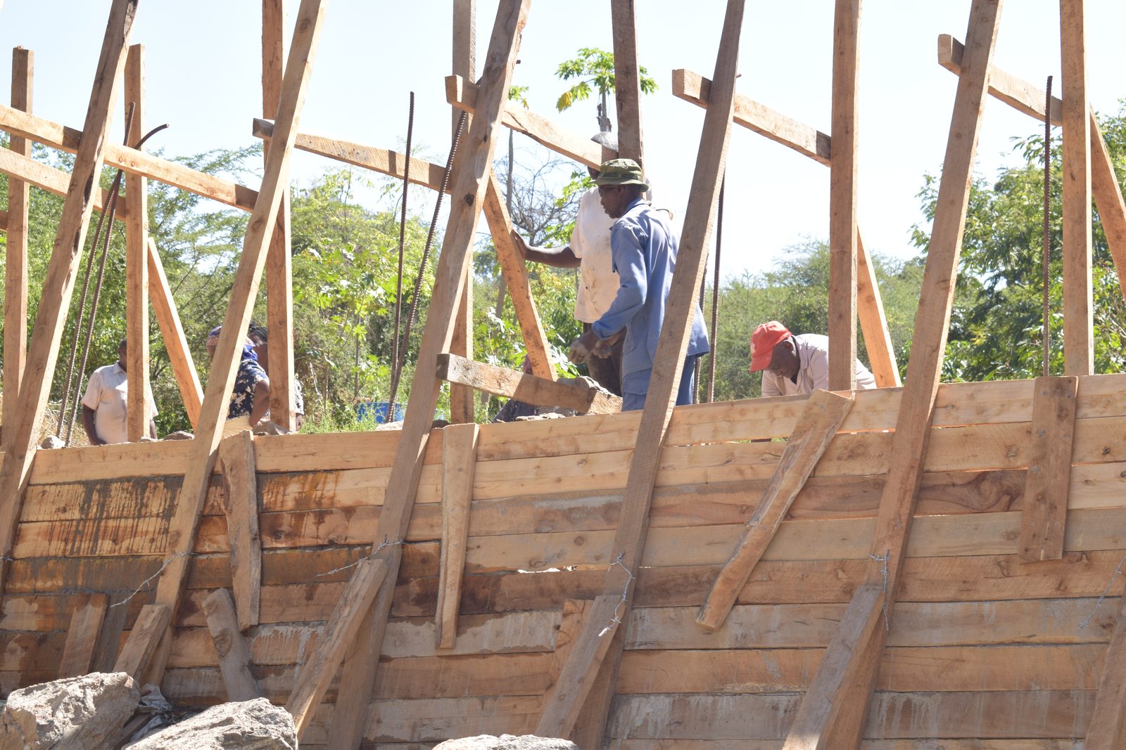 Sand Dam Construction